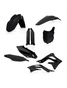 KIT PLÁSTICOS COMPLETO ACERBIS KAWASAKI KX-F 450 2013-2015 - PRETO
